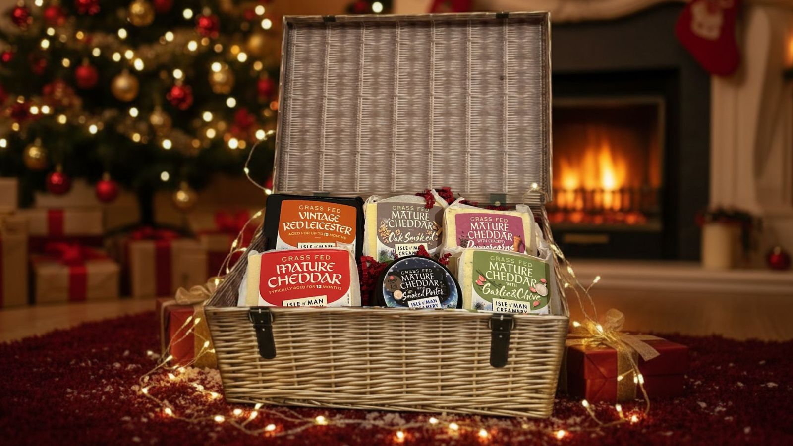 Christmas Cheese Gift Box - £30